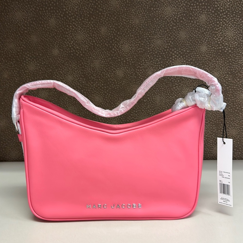 🔥🔥🔥NEW Marc Jacobs Tempo Baguette Leather Shoulder Bag